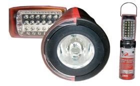 ToolRack 9181 - LAMPARA 18 LEDS C/LINTERNA 1W